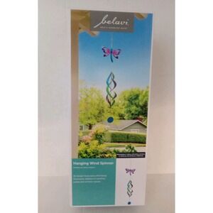 Belavi Dragonfly Hanging‎ Garden Outdoor Wind Spinner